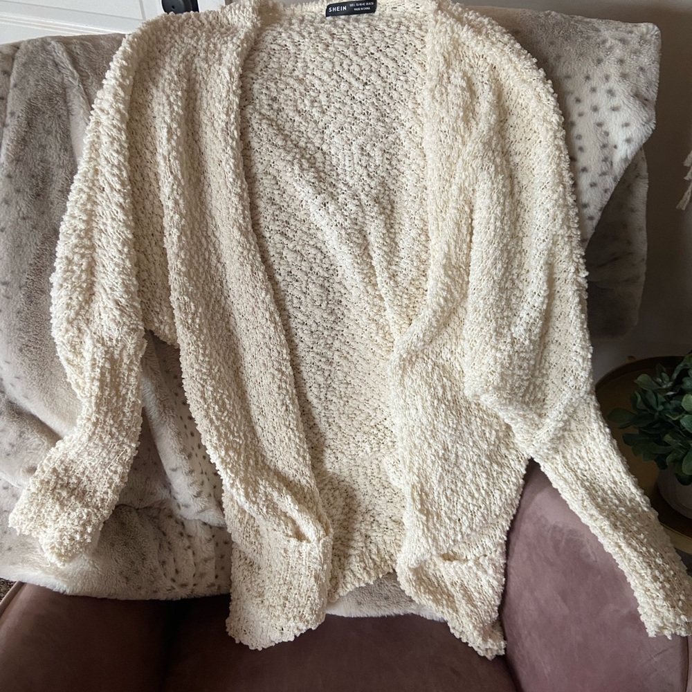 Shein bubble cardigan